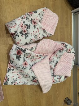 Sada pro miminko - set hnízdečko, zavinovačka ... - 5