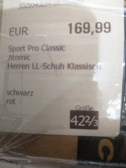 boty na běžky atomic pro 42,5 - 5