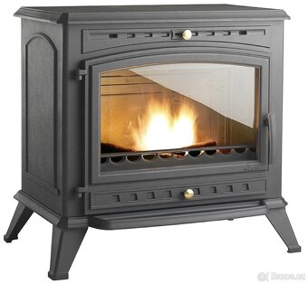 Francouzská krbová kamna Invicta Alma 12kW - 5