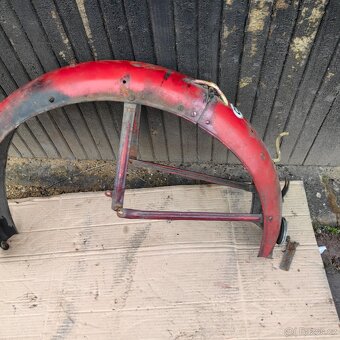 Jawa perak zadní blatník zbrojovka - 5