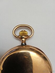 Zlaté starodávné hodinky,Monard Geneve,Rubis 17 - 5