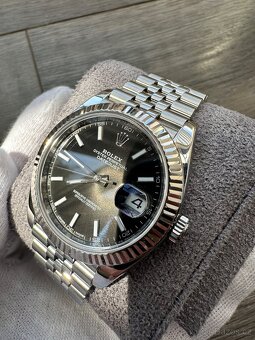 Rolex DJ 41, flutted, jubilee, full servis, záruka - 5
