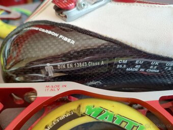 In-line karbon RollerBlade ProBlade, kolečka 100mm, vel. 39 - 5