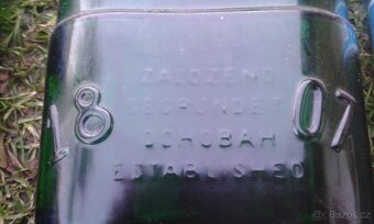 becherovka lahev velká lahev reklamní becherovka - 5
