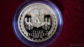 Vzácná zlatá mince - Ševčínský důl - PROOF - 5
