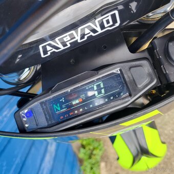 Pitbike APAQ PRO MAX 300cc E-START + svetlo - 5