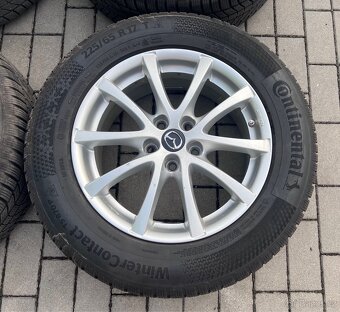 Mazda CX-5 - 17"alu + zimní 225/65 R17 Continental 8mm - 5