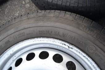 VW T5,T6 (6.1) - Sada pěkných letních kol 205/65R16C zánovní - 5