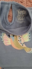 4 dívčí trička C&A, dopodopo girls vel. 122 - 5