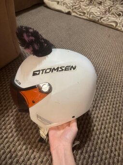 Dětská lyžařská helma, přilba se stitem - 5