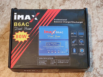 Procesorová nabíječka baterií iMAX B6AC 80W - 5