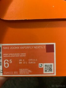 Běžecké boty Nike ZoomX Vaporfly Next % 2 / vel. 39 - 5