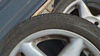 ALU kola 4x100 na letních pneu Firestone 195/50R15 - 5