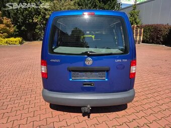 Caddy 1.9TDI 77kW,bez DPF a koroze,tažné,klima - 5