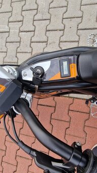 Elektrická motorka MRM eDIRT 2000W 60V oranžová kola 14/12 B - 5