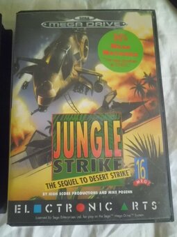 Hry SEGA - Street Fighter 2 - Jungle Strike a Ovladač Sega - 5