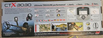 Prodám detektor kovu Minelab CTX3030, jako nový, nepoužívaný - 5