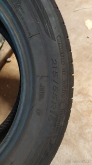 Letni pneu Dunlop 215/55/16 - 5
