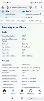 Notebook HP 15s - 5