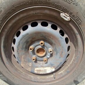 Celá kola Golf,Octavia, Passat 195/65 R15 91H+ocel disk ET37 - 5