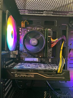 Herní ryzen 5 16GB DDR4, m.2 SSD,HDD, RX 470 4GB Win 11 - 5