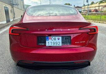 TESLA 3 LONG RANGE 5/2024 HIGHLAND 366KW, odpočet DPH , 4x4 - 5