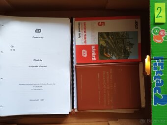 Drážní předpisy, jízdní řády aj. 2 - 5