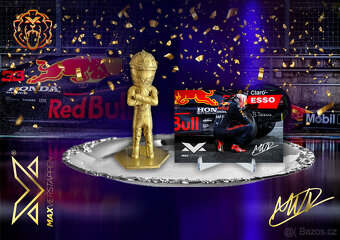Max Verstappen 2021 World Champion Red Bull F1 RB16B Abu Dha - 5