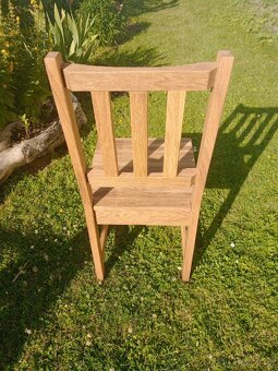 Jídelní židle dub masiv zátěžová - 5