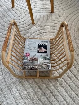 Ratanový stojan na časopisy - 5