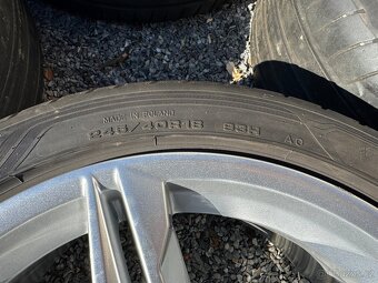 Originál ALU kola Audi A4 / A5 b9 pneu Goodyear - 5