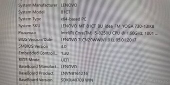 Dotykovy notebook Lenovo - 2v1Lenovo Yoga 730 Type 81CT. - 5