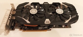 MSI GTX 1060 OC 6GB - 192bit. NOVÉ VENTILÁTORY - 5