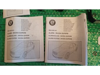 Nový alarm Meta Škoda Superb I bez dálky BKA500001 - 5