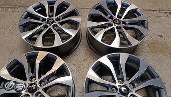 R17 5x114,3 mm ALU disky antracitovo-leštené - 5