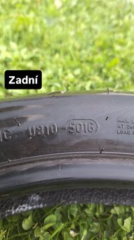 Prodám motocyklové pneumatiky Pirelli (přední + zadní) - 5