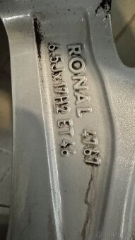 Prodám originální alu kola Škoda se zimními pneu - 5