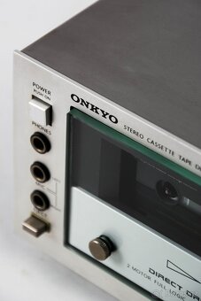 ONKYO TA-2050 / stříbrný japonský direct drive tapedeck - 5