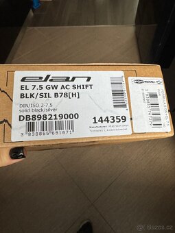 Dětské lyže elán s vázáním Nové - 5