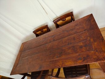 Set jídelní stůl a 4 křesla - 5