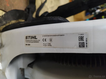 Zádový motorový rosič STIHL SR 200 - 5