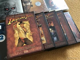 Originál DVD Indiana Jones, Gladiátor, Star Wars atd. - 5