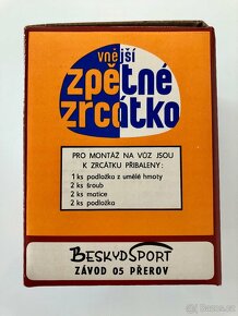 Nová dobová sportovní zrcátka Beskyd Sport ( 2 kusy ) - 5