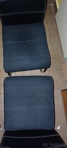 Židle kuchyňské houpací, 2ks - 5