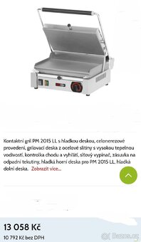 Kontaktní gril Red Fox - 5
