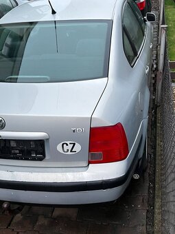 Volkswagen Passat B5 1.9 TDI - nepojízdný - NOVÁ CENA - 5