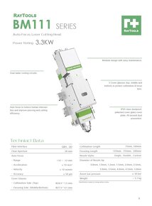 Laser linka na rezanie 3000W FIBER - 5