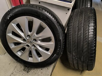 ALU kola Opel Combo 5x108 r17 Originál,Michelin 5m 205/55/17 - 5