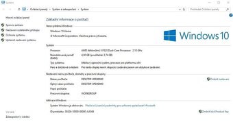 Prodam starši funkčni notebook Emachines E640 s win 10 - 5