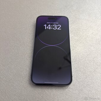iPhone 14 Pro 128GB deep purple, bez škrábance, záruka - 5